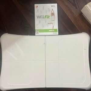 Nintendo Wii Fit Balance Board with Game - White